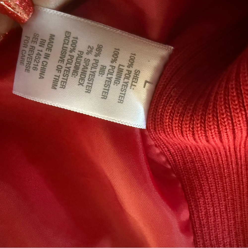 Westport Cherry Red Quilted Vest - Picture 4 of 4